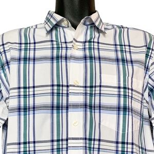 Banana Republic Soft Wash Slim Fit Plaid Shirt